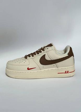 Базовые зимние кроссовки найк nike air force shadow brown. модель унисекс. 
доступны в 5-ти цветах.5 фото