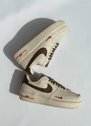 Базовые зимние кроссовки найк nike air force shadow brown. модель унисекс. 
доступны в 5-ти цветах.3 фото