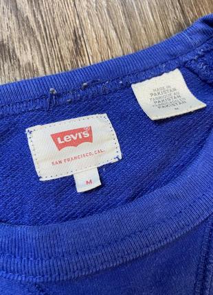 Levi’s чоловічий світшот левіс левайс худі кофта оверсайз м levi strauss синій оригінал найк тнф пума спорт тренд5 фото