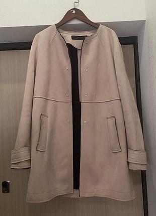 Тренч zara пальто плащ