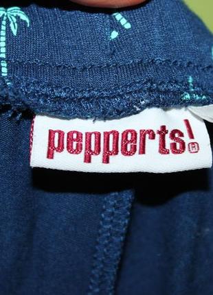 Красивые трикотажные штаны в ананасы девочке 10-12 лет от pepperts, германия2 фото