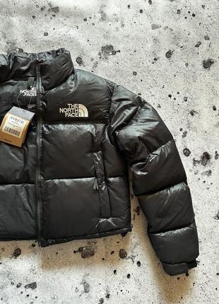 Женский оригинальный пуховик  the north face nuptse short jacket black