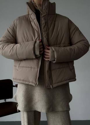 Куртка на силиконе 300,теплая на зиму до -15 ❄️ стильная и качественная10 фото