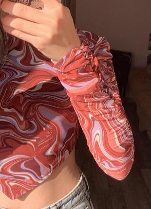 Кофта в сетку select l 2
