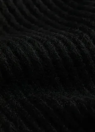 Оверсайз свитер в рубчик с высоким горлом h&amp;m 10891500012 фото