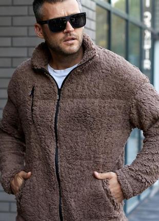 Мужская куртка бомбер кардиган плюссайз