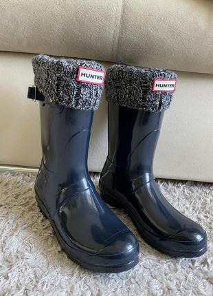 Hunter boots з флісовими шкарпетками