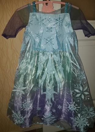 Карнавальна сукня ельзи4 фото