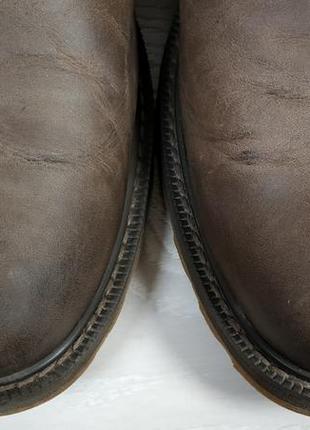 Шкіряні чоловічі демісезонні черевики sorel waterproof оригінал, розмір 443 фото