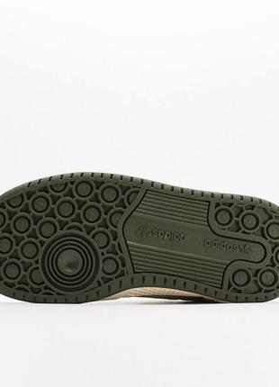 Дитячі кросівки adidas forum low green 84 retro4 фото