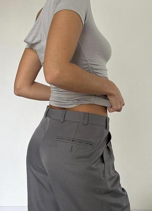 Брюки классические брюки винтаж на застежках vintage5 фото