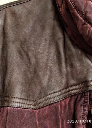 Винтажная мужская зимняя куртка бомбер от torelli (невесомая, р.xxl)5 фото