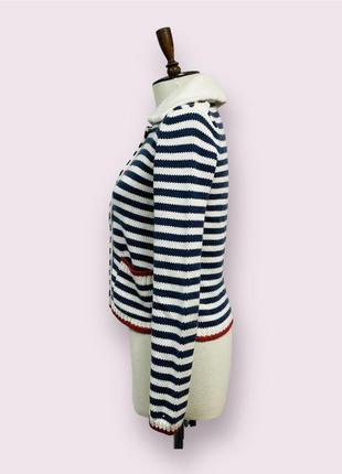 Tommy hilfiger женский вязаный пиджак морская тематика2 фото