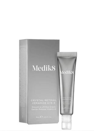Крем для шкіри навколо очей medik8 crystal retinal ceramide eye 3 15 мл