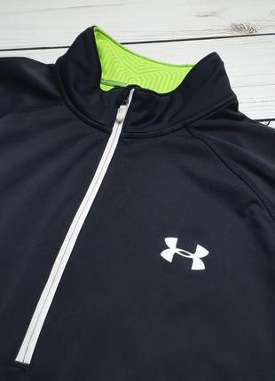 Мужская спортивная куртка under armour coldgear infrared storm 1/2 zip / штормовка андер армор5 фото