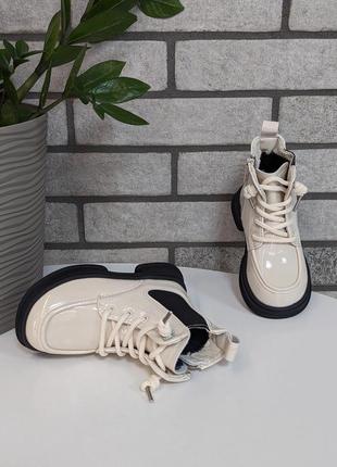 Демисезонные ботинки для девочек jong golf