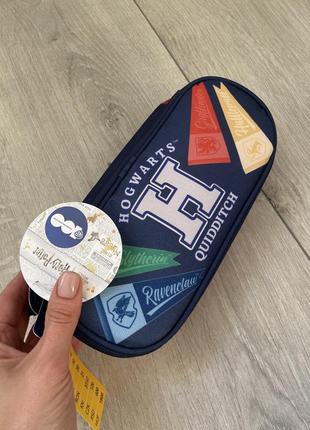 Пенал pepco home harry potter blue pencil case