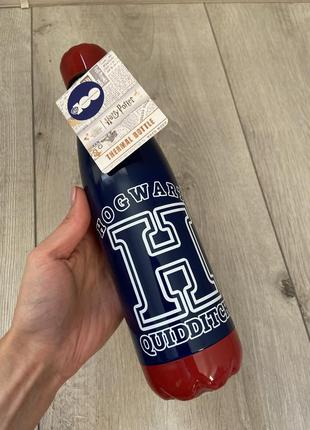 Термопляшка pepco home harry potter thermal bottle синя