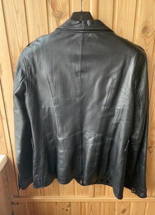 Кожаная курточка/ кожаный пиджак2 фото