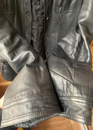 Кожаная курточка/ кожаный пиджак6 фото