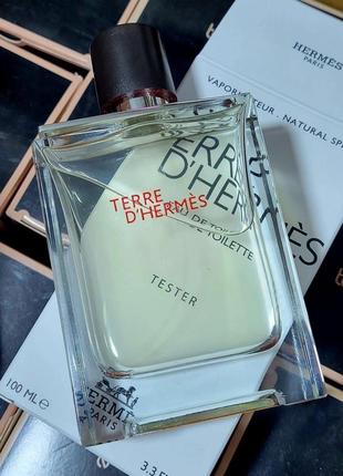 Парфюмированная вода для мужчин hermes terre d'hermes 100 ml