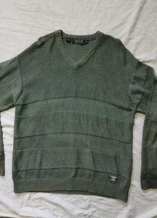 Хлопковый пуловер1 фото