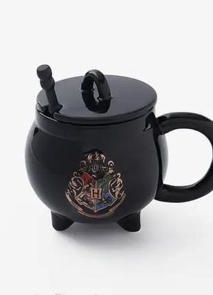 Чашка pepco home mug harry potter черный