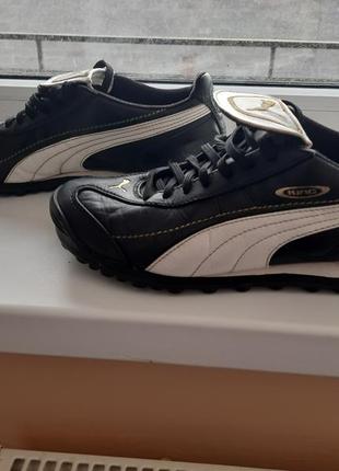 Кожаные кроссовки кроссовки puma king1 фото