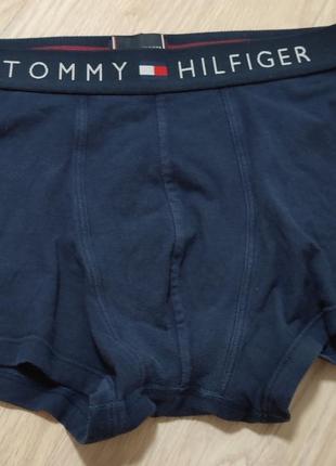 Базовые трусы коттоновые мужские боксерки Tommy hilfiger m м 10 382 фото