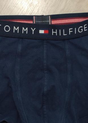 Базовые трусы коттоновые мужские боксерки Tommy hilfiger m м 10 384 фото