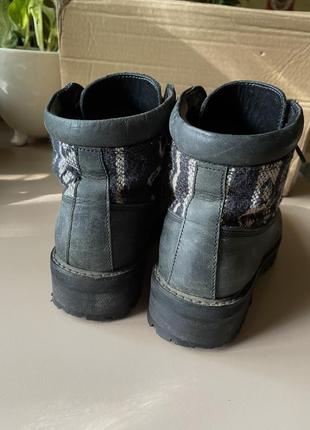 Грубі черевики типу тімберланд5 фото