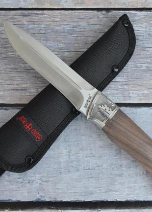 Охотничий нож классический канада 8, из стали 440с, тканевый чехол в комплекте