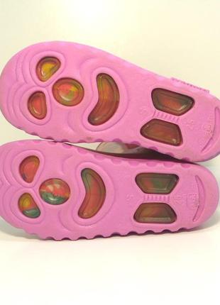 Детские розовые резиновые сапоги сапоги romika р. 257 фото