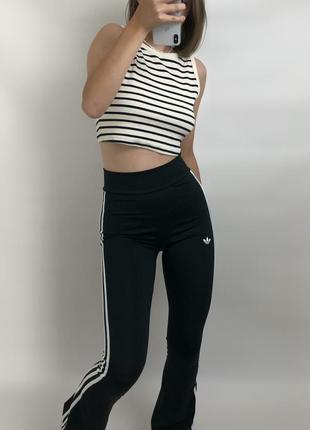 Adidas клеш брюки