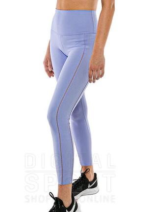 Nike yoga luxe leggings with stitch detail in lilac4 фото