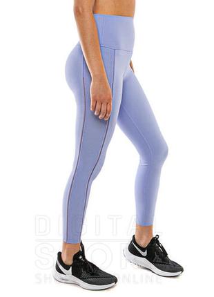 Nike yoga luxe leggings with stitch detail in lilac1 фото