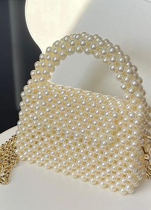 Сумочка из бусин (жемчужин)