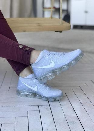 Женские кроссовки nike vapor max white 2 найк вапор макс