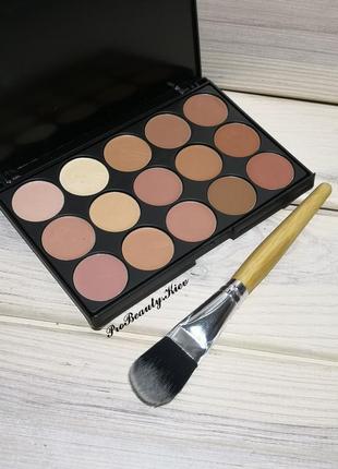 Консилер коректор + пензель палетка набір палітра probeauty