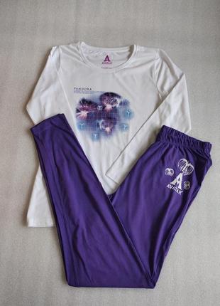 Женская хлопковая пижама/домашний костюм avatar2 фото