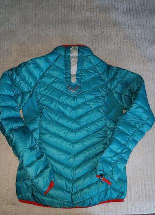 Пуховiк куртка спортивна оригинал кольору морської волни dynafit vulkan down jacket, arc'teryx, salewa, mammut2 фото