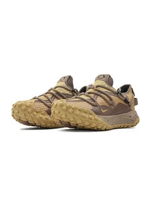 Кросівки жіночі / чоловічі зелені (хакі) nike acg mountain fly low gore tex khaki9 фото