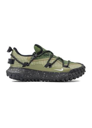 Кросівки жіночі / чоловічі зелені (хакі) nike acg mountain fly low gore tex khaki5 фото