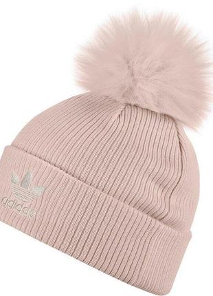Шапка women's adidas originals w fur pom beanie (gd4761)