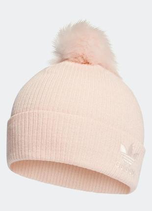 Шапка women's adidas originals w fur pom beanie (gd4761)3 фото