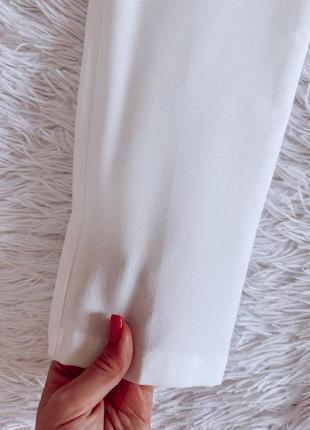 Базовые белые брюки missguided5 фото