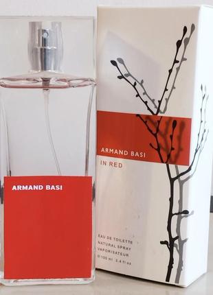 Armand basi in red , арман басі ін ред
