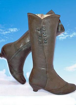 ) brako испания оригинал 100% натуральная кожа! добротные супер комфортные сапоги! 1000 пар тут