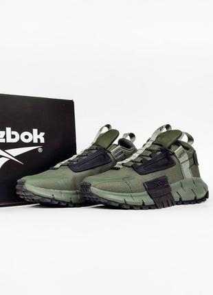 Мужские кроссовки с мехом reebok zig kinetica edge fur