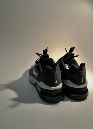 Кросівки nike air max 270 react grey/black3 фото